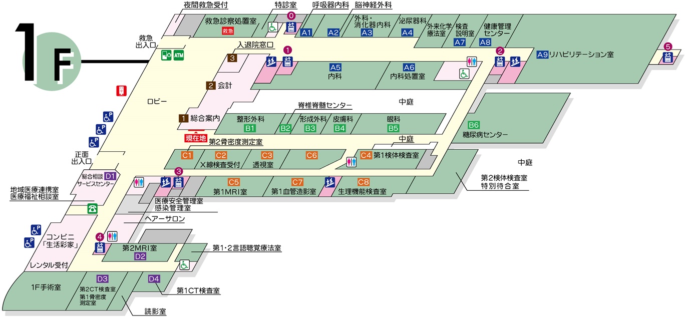 フロア1F